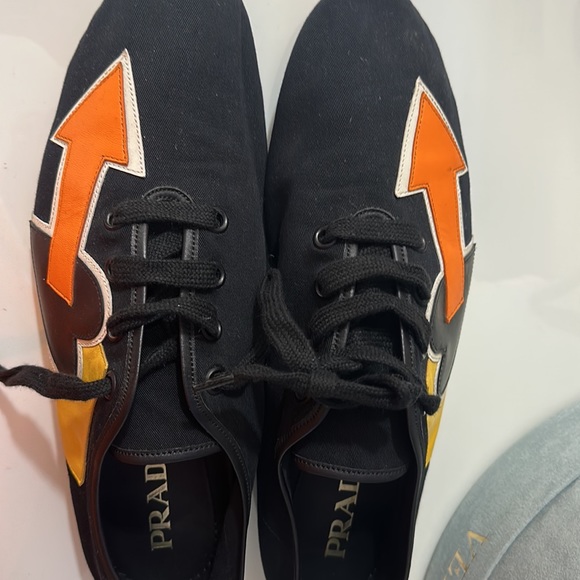 Vintage Prada Shoes Men's Size 10 Mint Condition Authentic - Picture 4 of 8